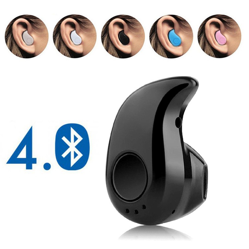 [Nhập CBCP15 giảm 10% tối đa 15K đơn 99K] Tai nghe nhét tai S530 V4.1 kết nối bluetooth + dây cáp sạc cho iOS Android