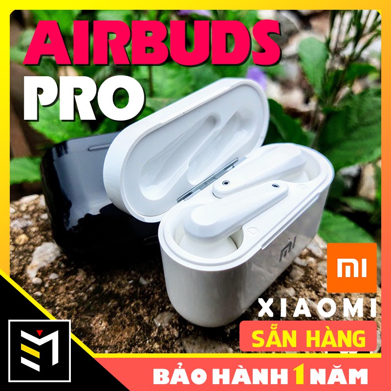 Tai Nghe Bluetooth MI AIRBUDS PRO Tháo Tai Dừng Nhạc, Tai Nghe Không Dây