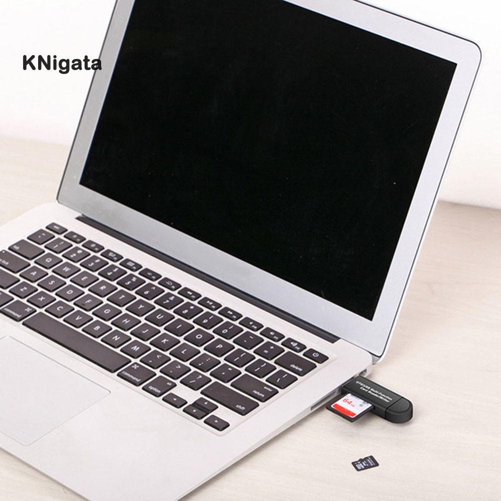 Đầu Đọc Thẻ Nhớ 3 Trong 1 Cổng Micro Usb Otg Tf / Micro-Sd Tốc Độ Cao | BigBuy360 - bigbuy360.vn