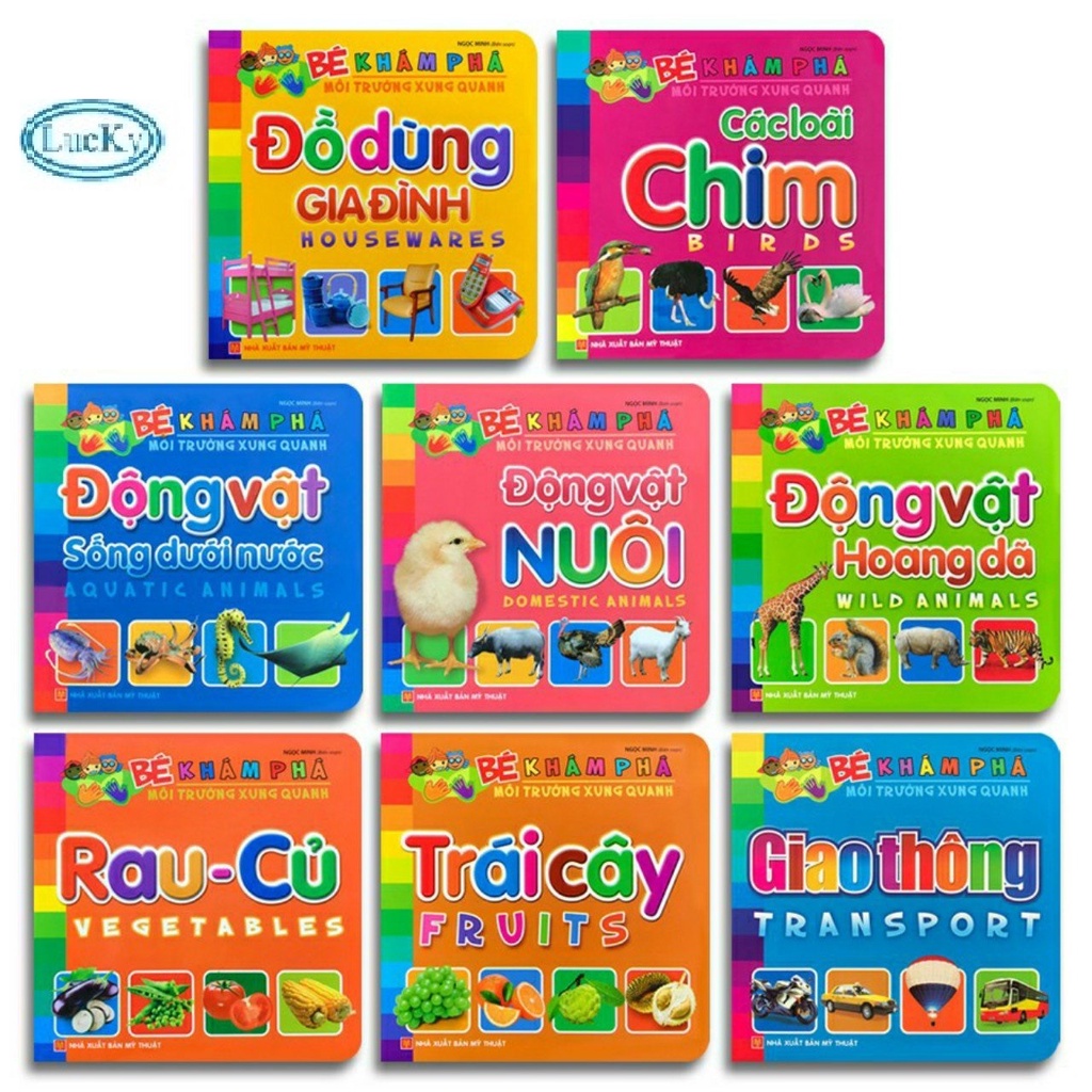 Sách: Sách Bé Khám Phá Môi Trường Xung Quanh - Sách Thiếu Nhi (Phân Loại Tùy Chọn)