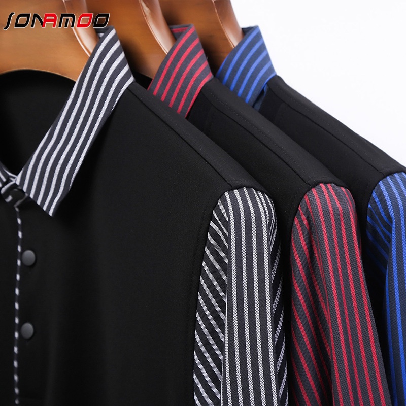 Áo Sơ Mi Nam Công Sở Dài Tay Kẻ Sọc