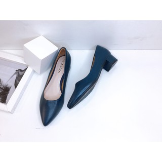 [Mã FAMALLT5 giảm 15% đơn 150k] Aliza - Giày công sở da bò 3cm 68603B