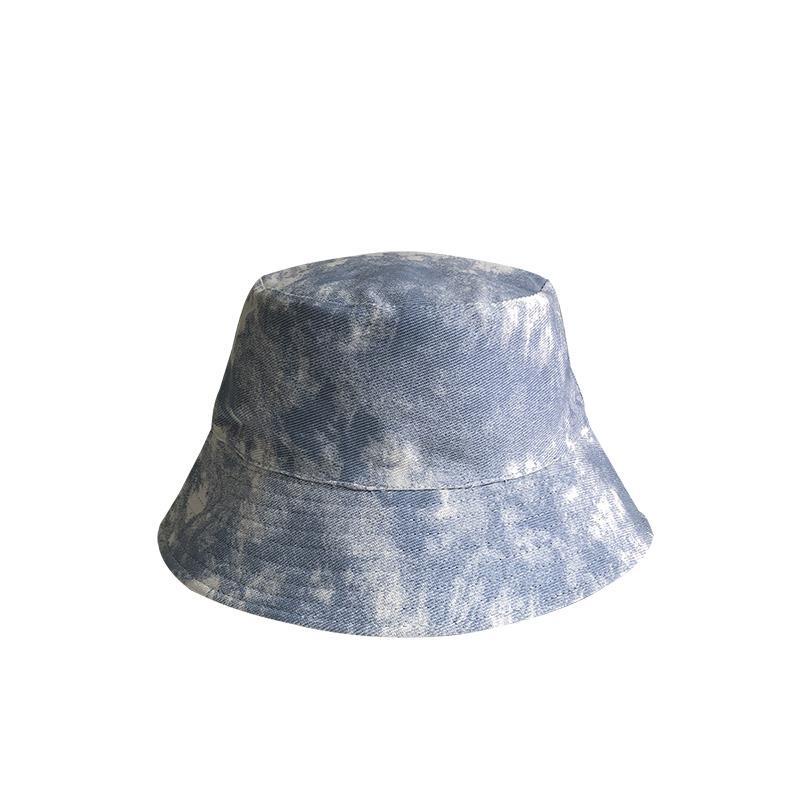 Mũ Bucket Hai Mặt Nhuộm Màu Phong Cách Hàn Quốc Độc Đáo Dễ Phối Đồ