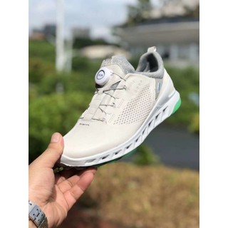 giày golf nam chất liệu da thật