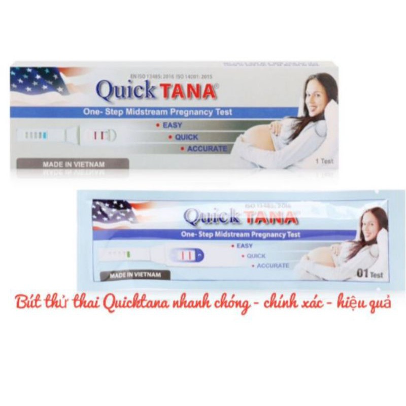 Bút thử thai sớm Quick tana nhanh chóng chính xác