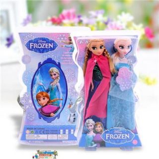 2 búp bê hoạt hình Frozen Elsa & Anna