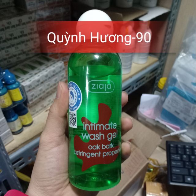 Dung dịch vệ sinh INTIMATE WASH GEL vỏ sồi se khít