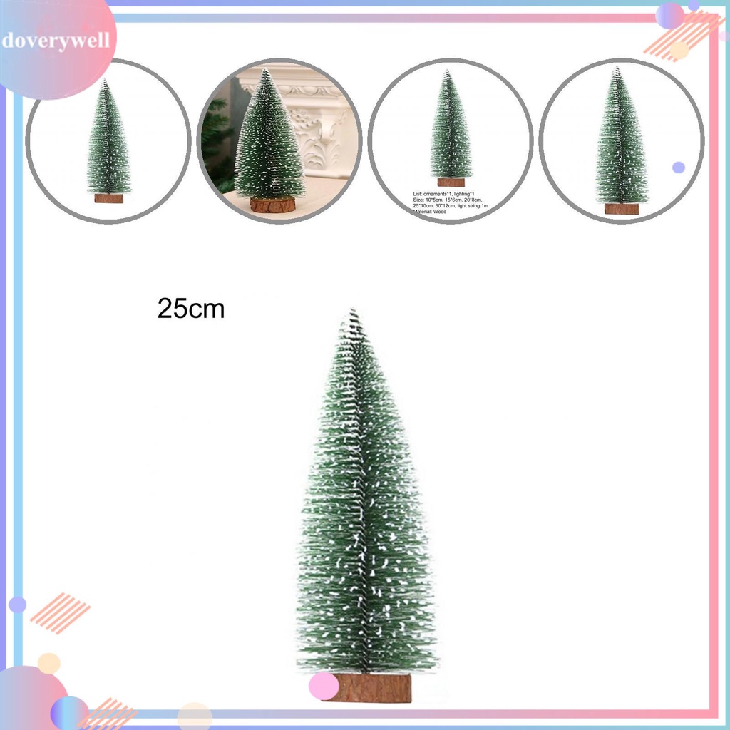 Cây thông giáng sinh trang trí bằng gỗ có mắt phát sáng độc đáo