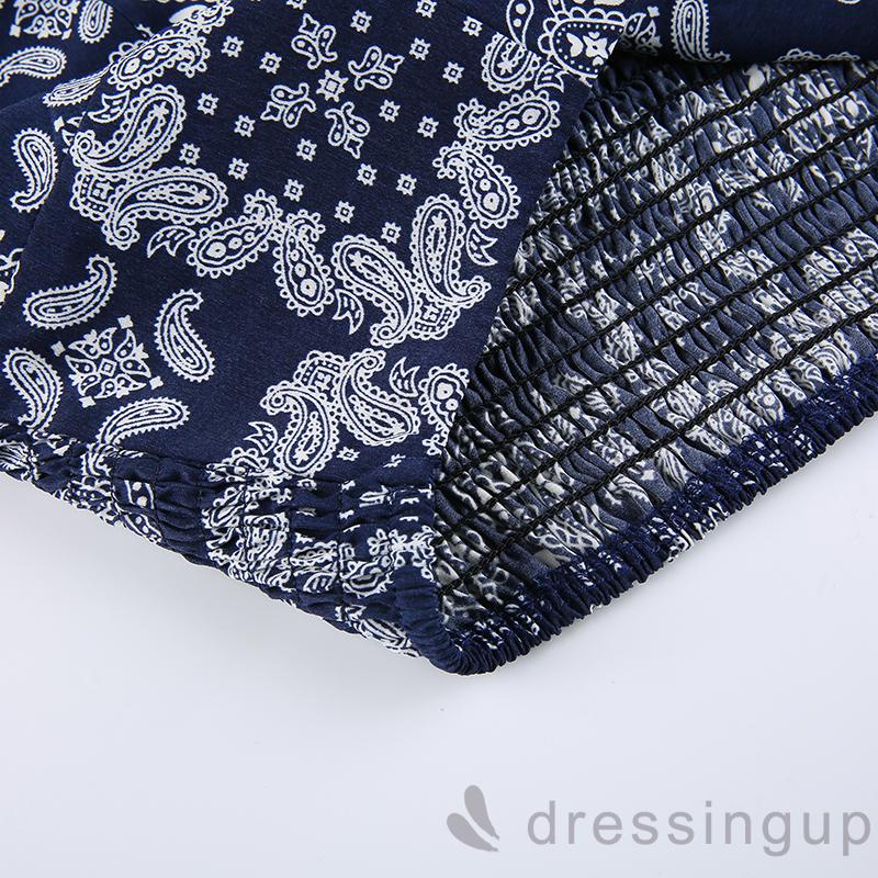 Áo Hai Dây Ôm Dáng In Họa Tiết Paisley Thời Trang Cho Nữ | BigBuy360 - bigbuy360.vn