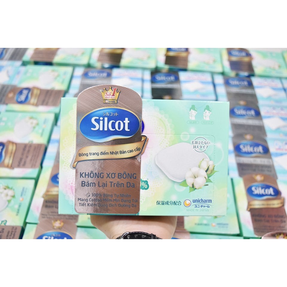 BÔNG TẨY TRANG SILCOT NHẬT