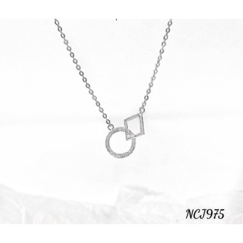 dây chuyền nữ cá tính, bạc chuẩn kèm ảnh thật