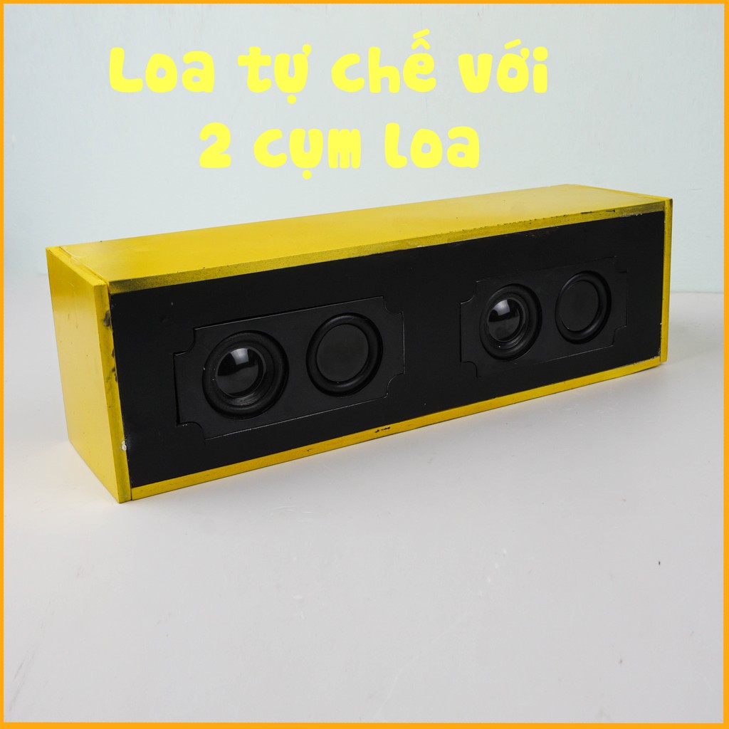 Cụm Loa Toàn Dải 3w x2  Có Màng Bass Cộng Hưởng