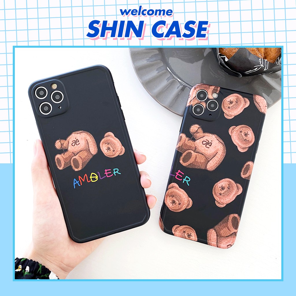 Ốp lưng iphone Amoler IMD dày dặn viền nổi 5/5s/6/6plus/6s/6splus/7/7plus/8/8plus/x/xr/xs/11/12/pro/max/plus/promax | BigBuy360 - bigbuy360.vn