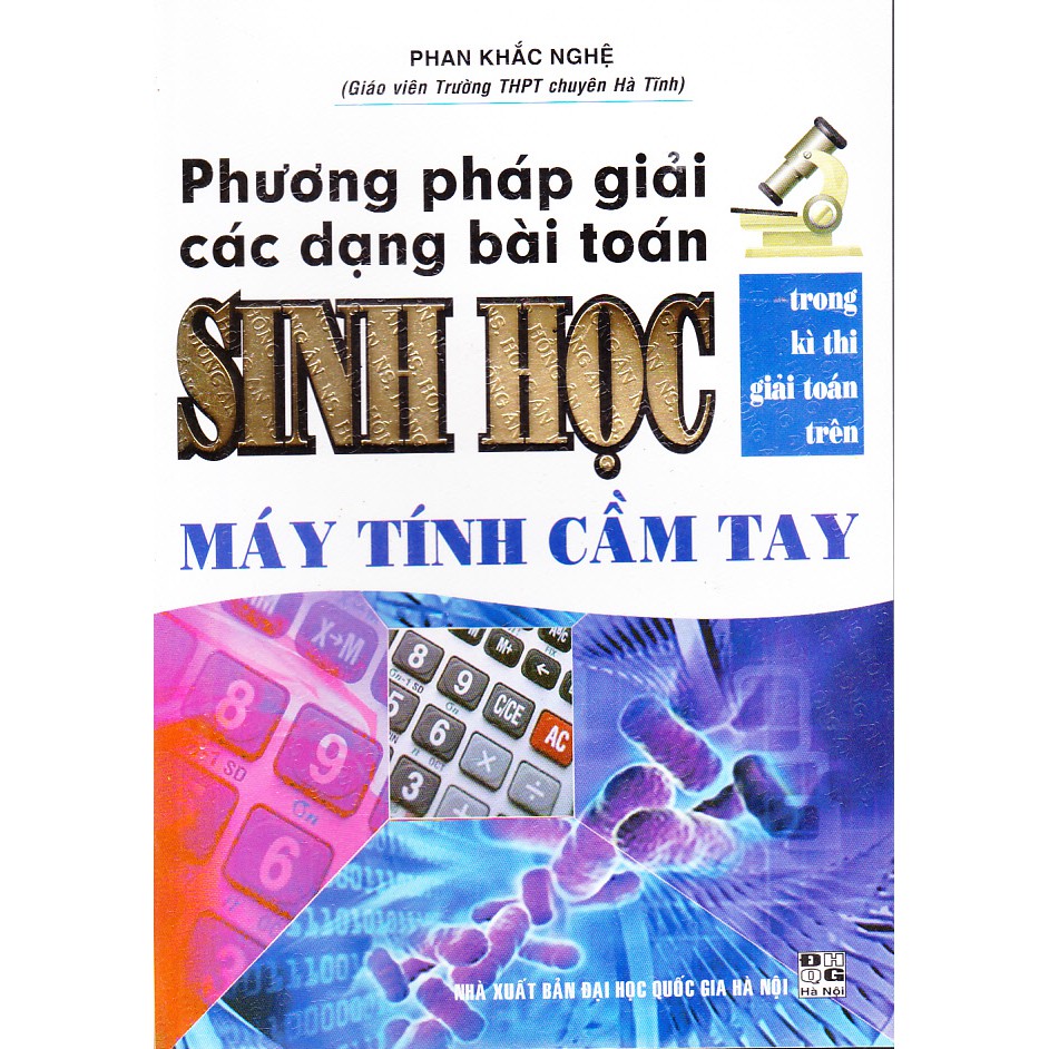 Sách - Phương pháp giải các dạng toán Sinh học trên máy tính cầm tay.