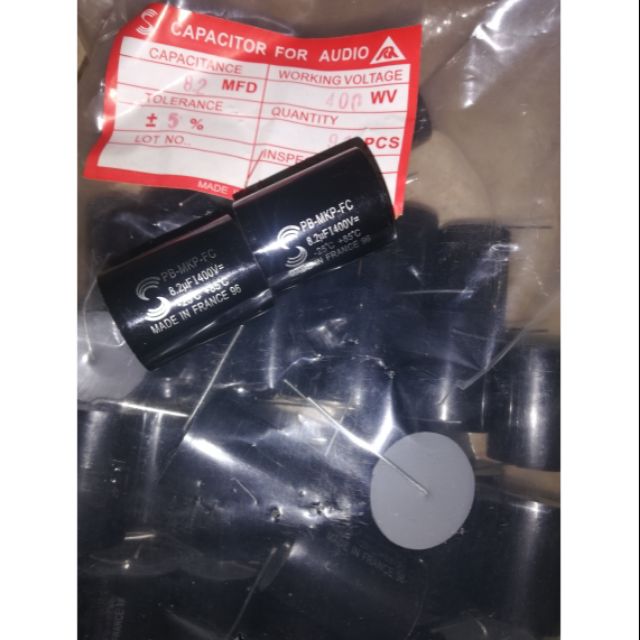 5 Tụ phân tần loa 8.2mF/400V