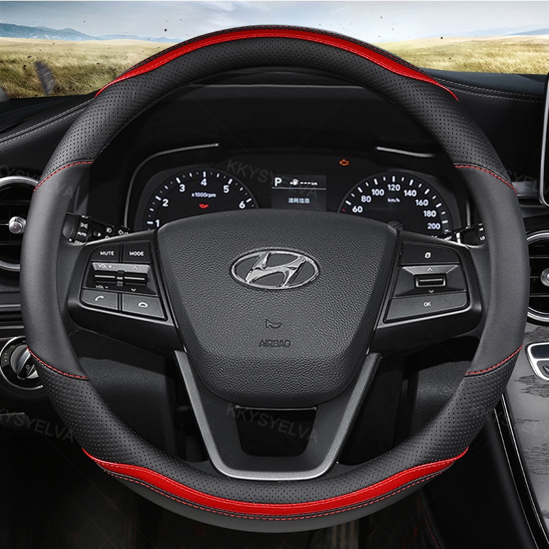 Bao Da Bọc Vô Lăng Xe Hơi Hyundai VENUE KONA TUCSON SANTA CRUZ SANTA FE Pralisade ACCENT ELANTRA SONATA 2022