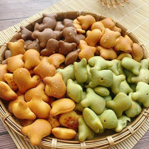 1Kg Bánh Gấu Nhân Kem Thiên Hông Thơm Ngon