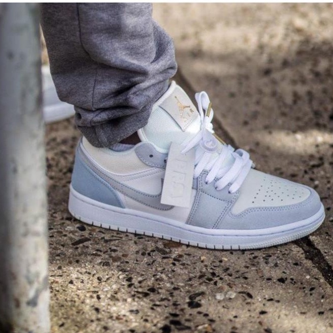 Giày thể thao Sneaker JD Paris Xám xanh Nam Nữ hàng đẹp Full BOX BILL