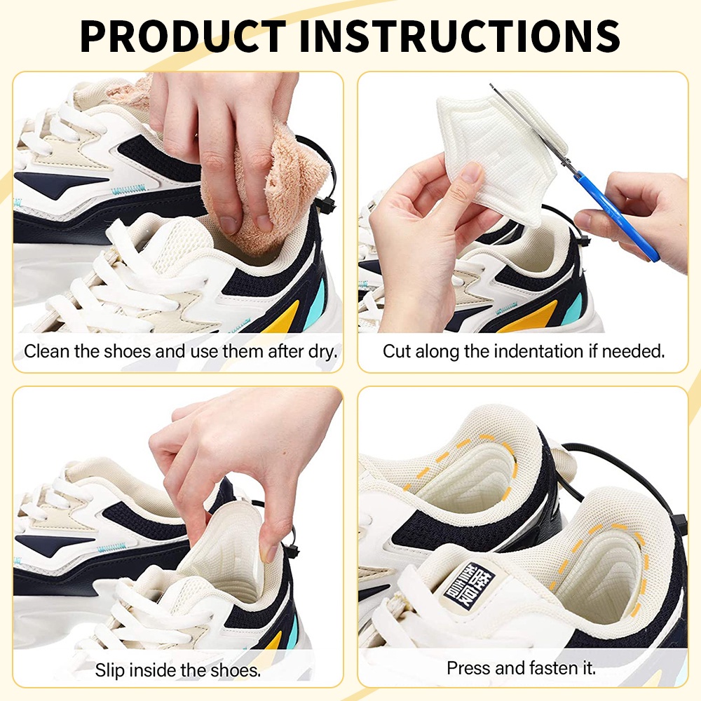 Miếng Dán Gót Chân Dạng Lưới Thoáng Khí Độ Co Giãn Cao Chống Ma Sát Có Đệm Lót Gót Chân