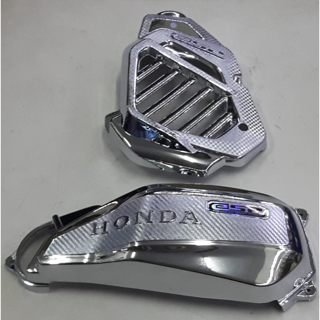 Combo 2 món Bầu e + Quạt gió Cacbon cho Honda SH 2017 - 2018