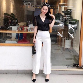 Quần ống rộng culottes hot năm 2020 ( Hàng Xuất Khẩu )