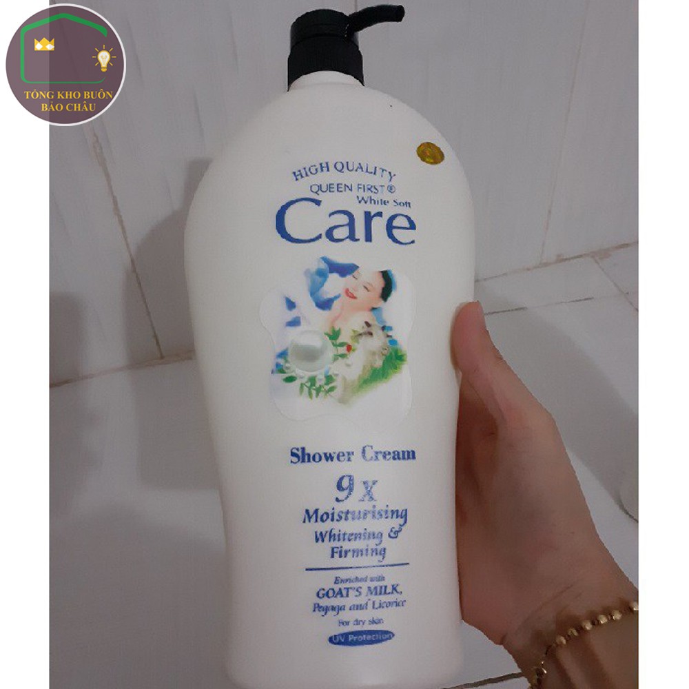 Sữa Tắm Dê White Care 9X Sáng Mịn Hơn Thơm Lâu Hơn