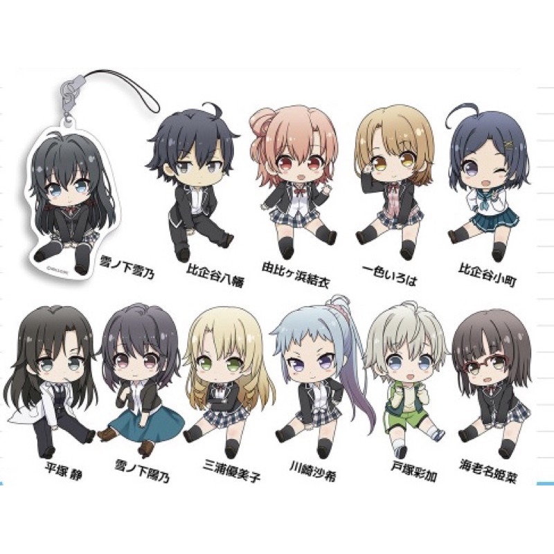 40-60 Sticker yahari ore no seishun love come wa machigatteiru