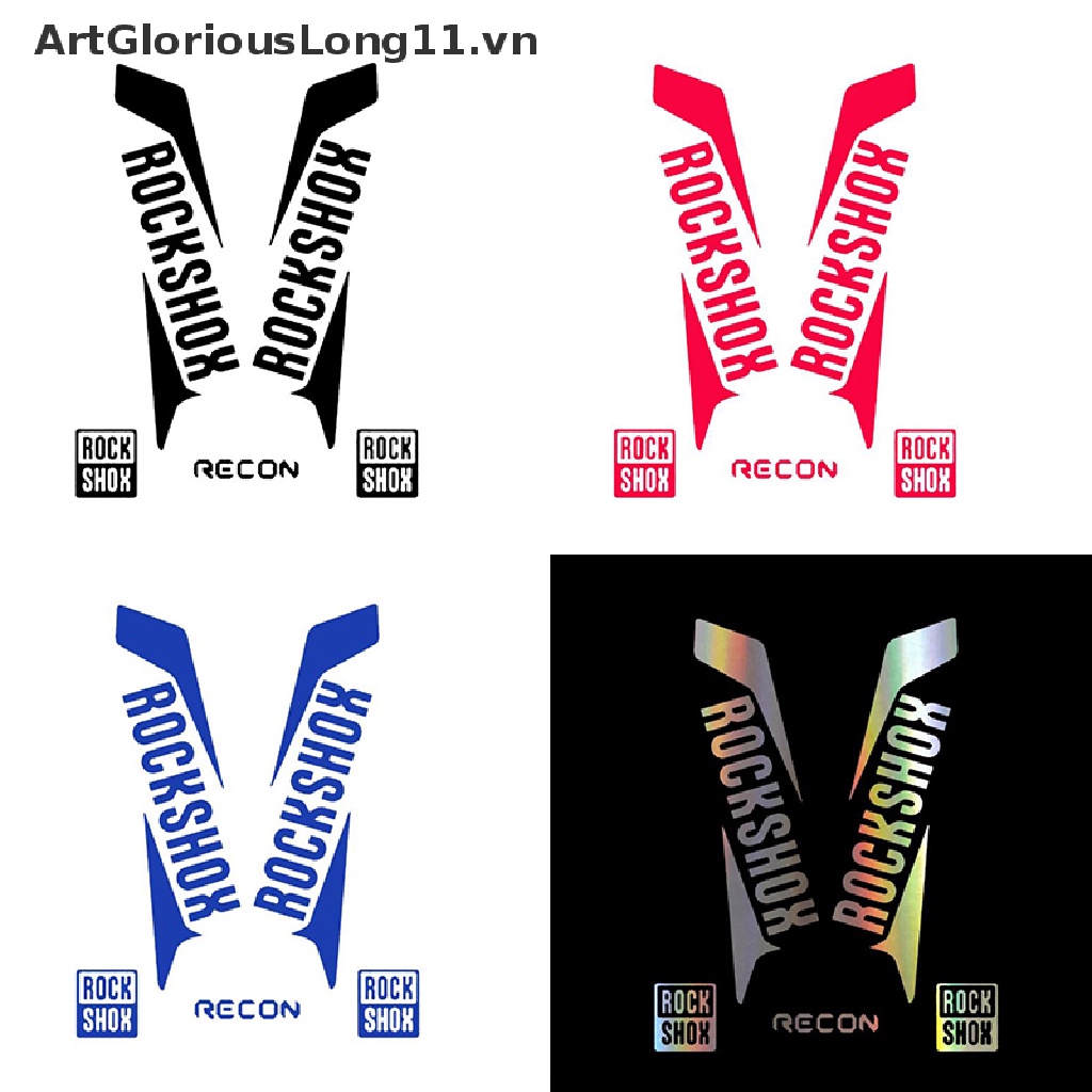 Miếng Dán Trang Trí Phuộc Trước Xe Đạp Leo Núi