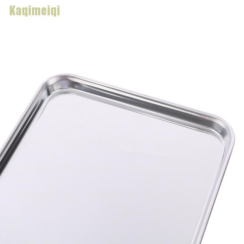 Khay inox hình chữ nhật chuyên dụng cho làm bánh
