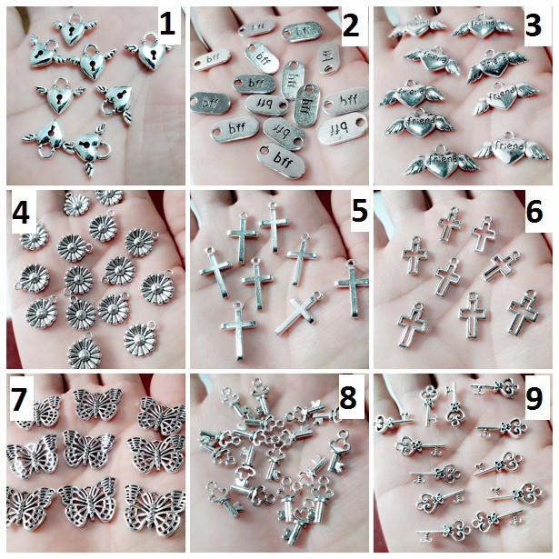 phụ kiện charm sỉ : 23k = 50 gram [ charm giá sỉ Thành Phố Hồ Chí Minh ]