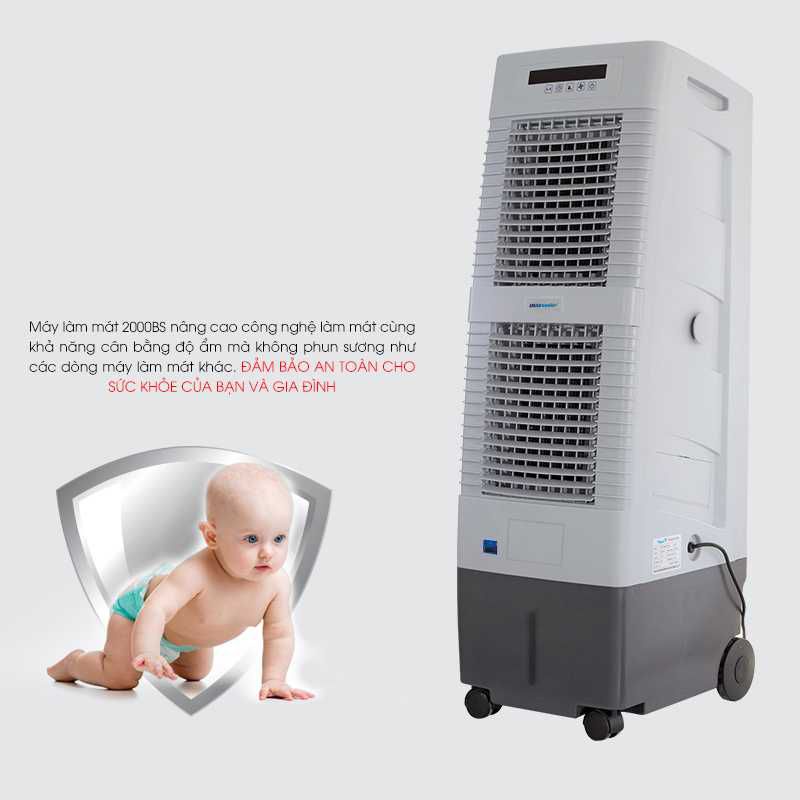 Quạt điều hòa/ máy làm mát không khí Yakyo 2000BS cũ