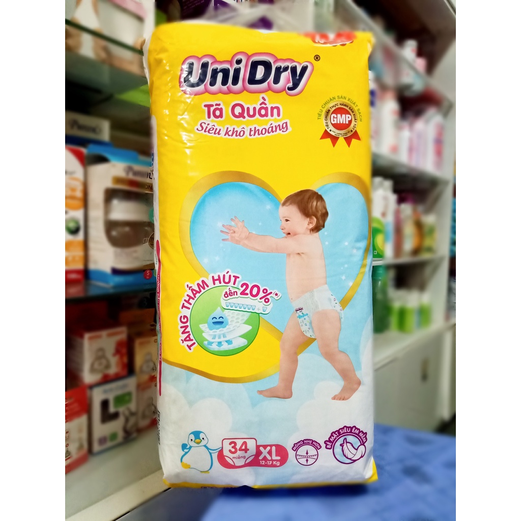 TÃ QUẦN UNIDRY KHÔ THOÁNGM42/L38/XL34/XXL30