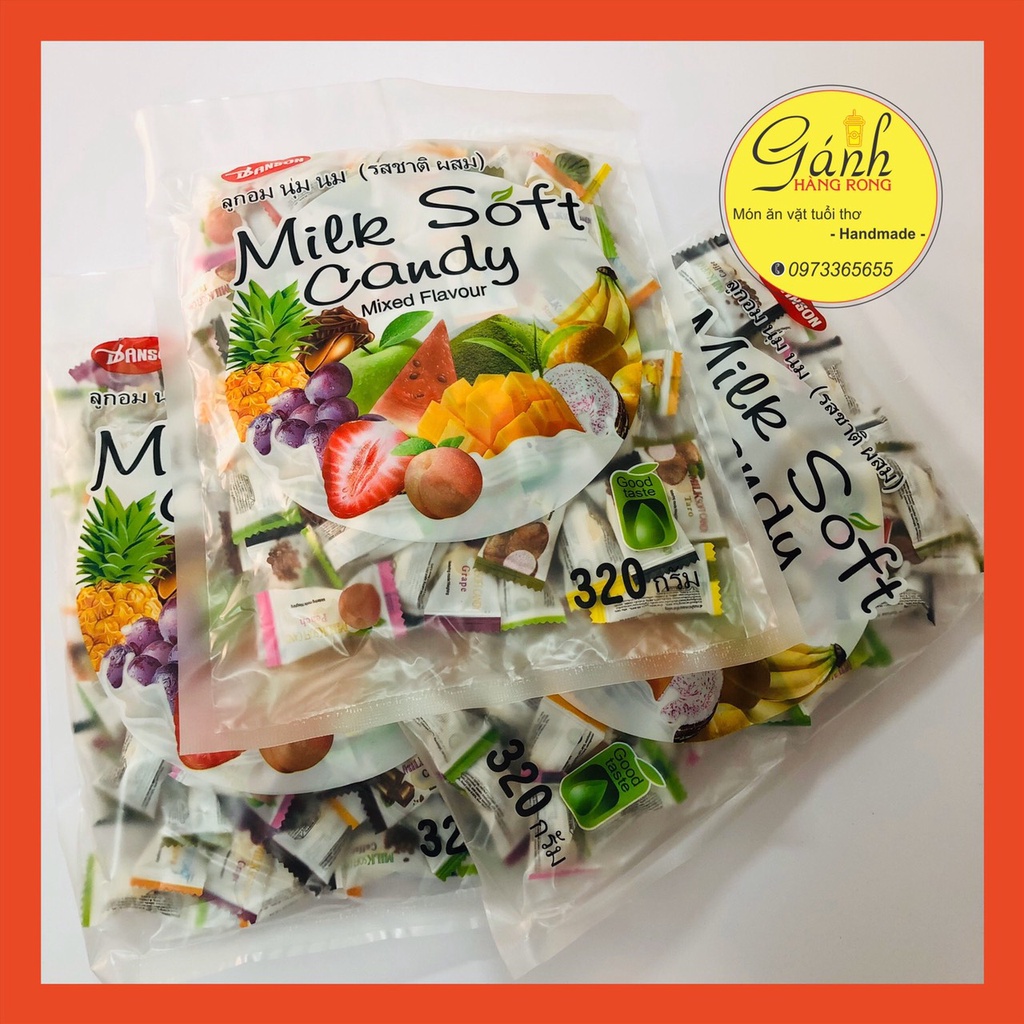 Kẹo Dẻo Trái Cây Thái Lan Siêu Ngon 320gram - Ăn Vặt Thái Lan