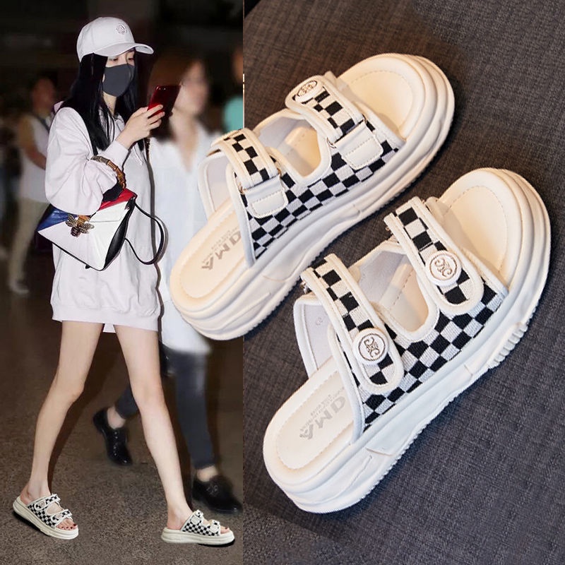 Dép Sandal Đế Dày Mềm Thời Trang Mùa Hè Dành Cho Nữ