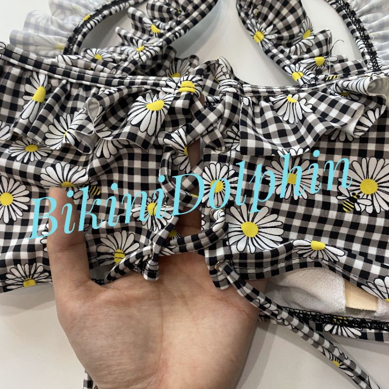 BikiniDolphin: Đồ bơi 2 mảnh quần lưng cao đùi D4 | BigBuy360 - bigbuy360.vn