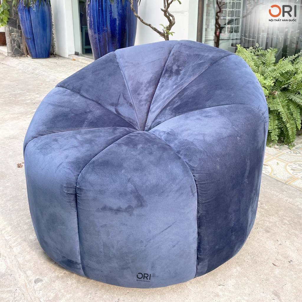 SOFA MINI HÌNH QUẢ BÍ SIÊU DỄ THƯƠNG - Ghế Sofa thư giãn êm ái - ORI NỘI THẤT HÀN QUỐC