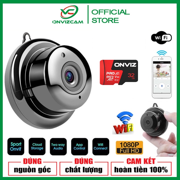 [SIÊU SALE] Camera IP WIFI  treo tường V380pro siêu nét