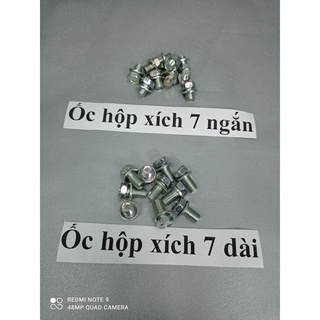 Ốc 7 ly hộp xích dài số lượng 10 cái