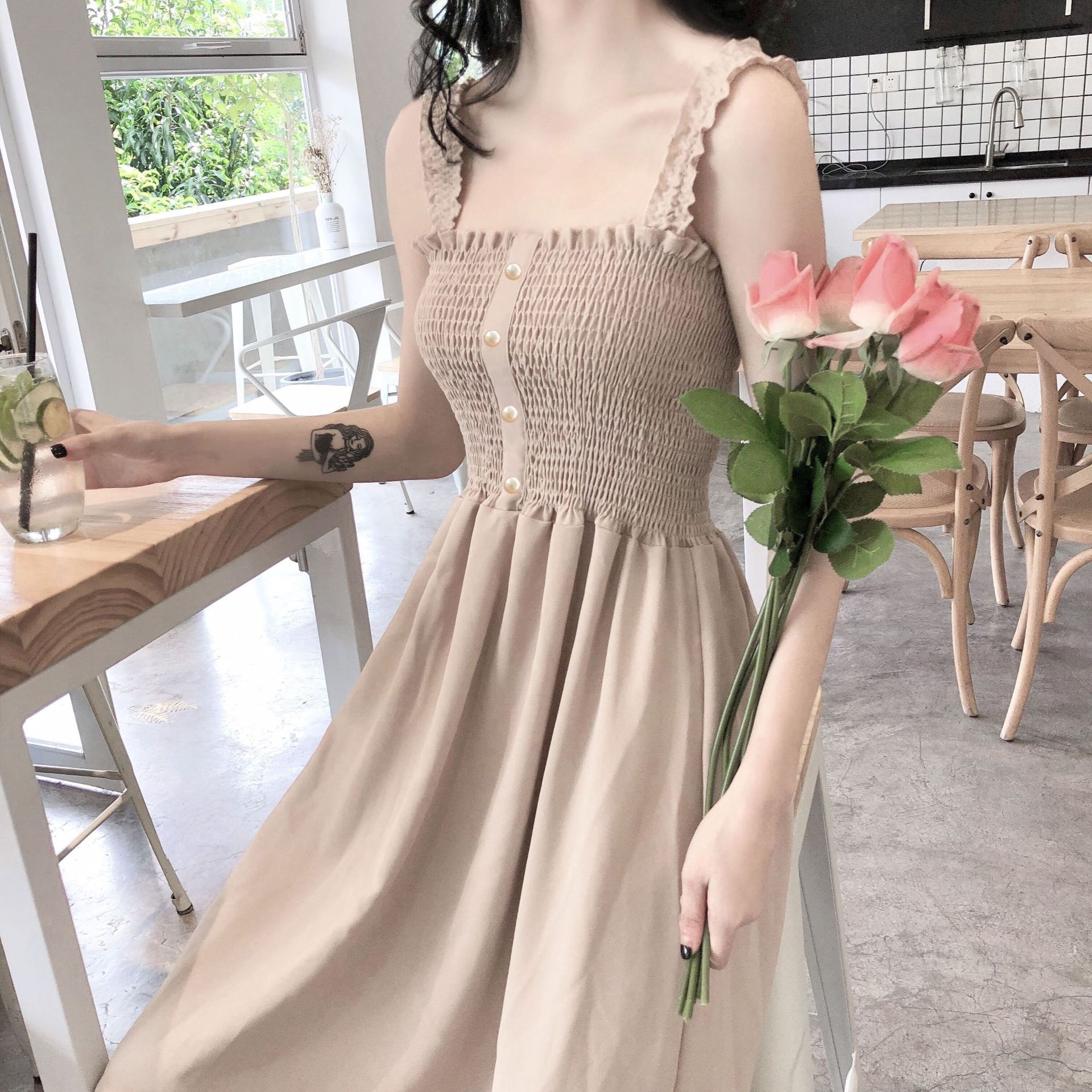 Thời trang mùa hè mới năm 2021 váy dài nữ gợi cảm | BigBuy360 - bigbuy360.vn