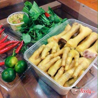 Set 10 chân gà luộc chấm sốt đặc biệt