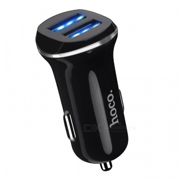 CHÍNH HÃNG TẨU SẠC ÔTÔ 2 CỔNG USB HOCO Z1 - CHÍNH HÃNG HOCO