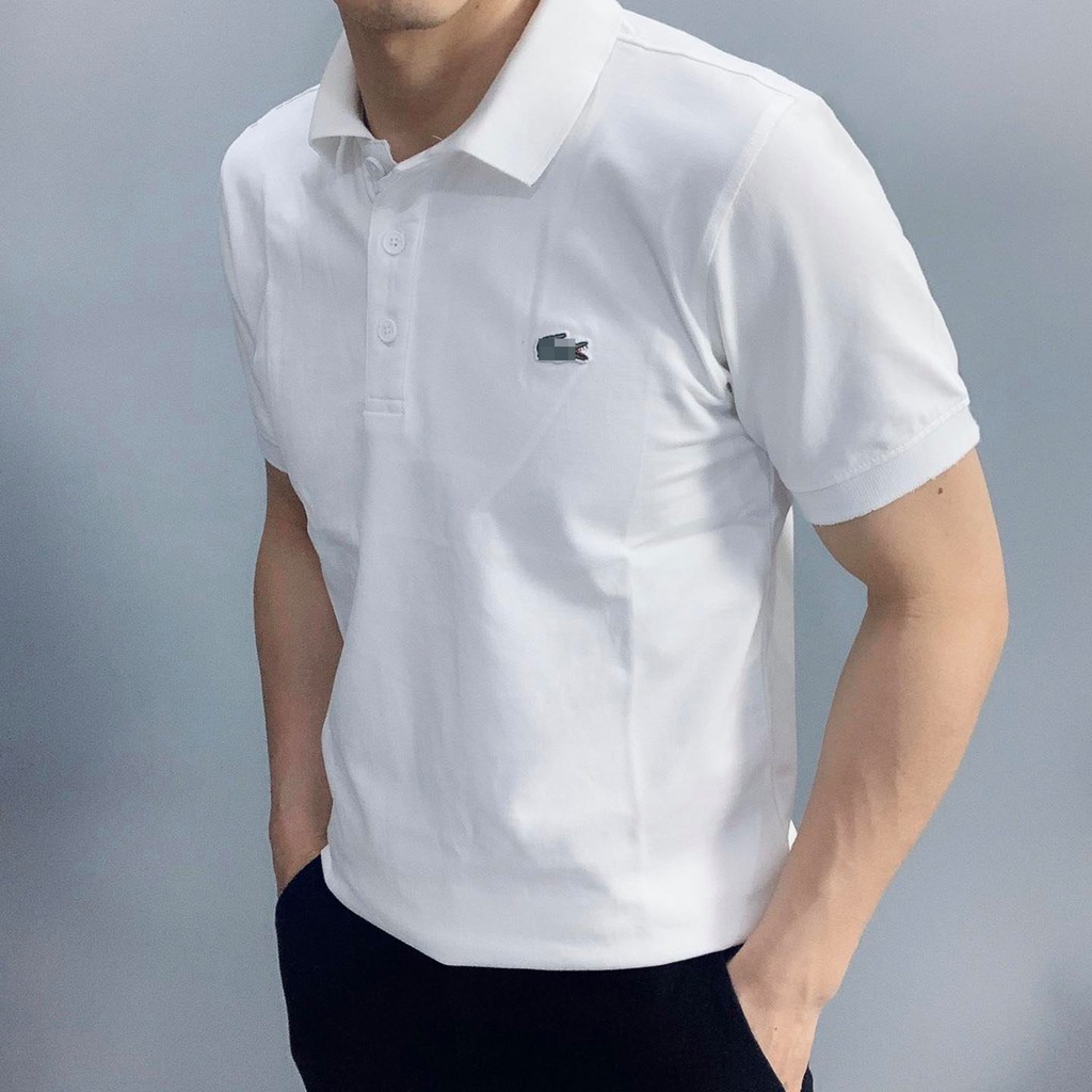 Áo Polo Lacoste trơn hàng xuất khẩu