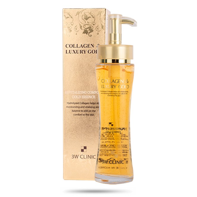 Tinh Chất vàng Collagen And Luxury Gold 3w Clinic 150ml