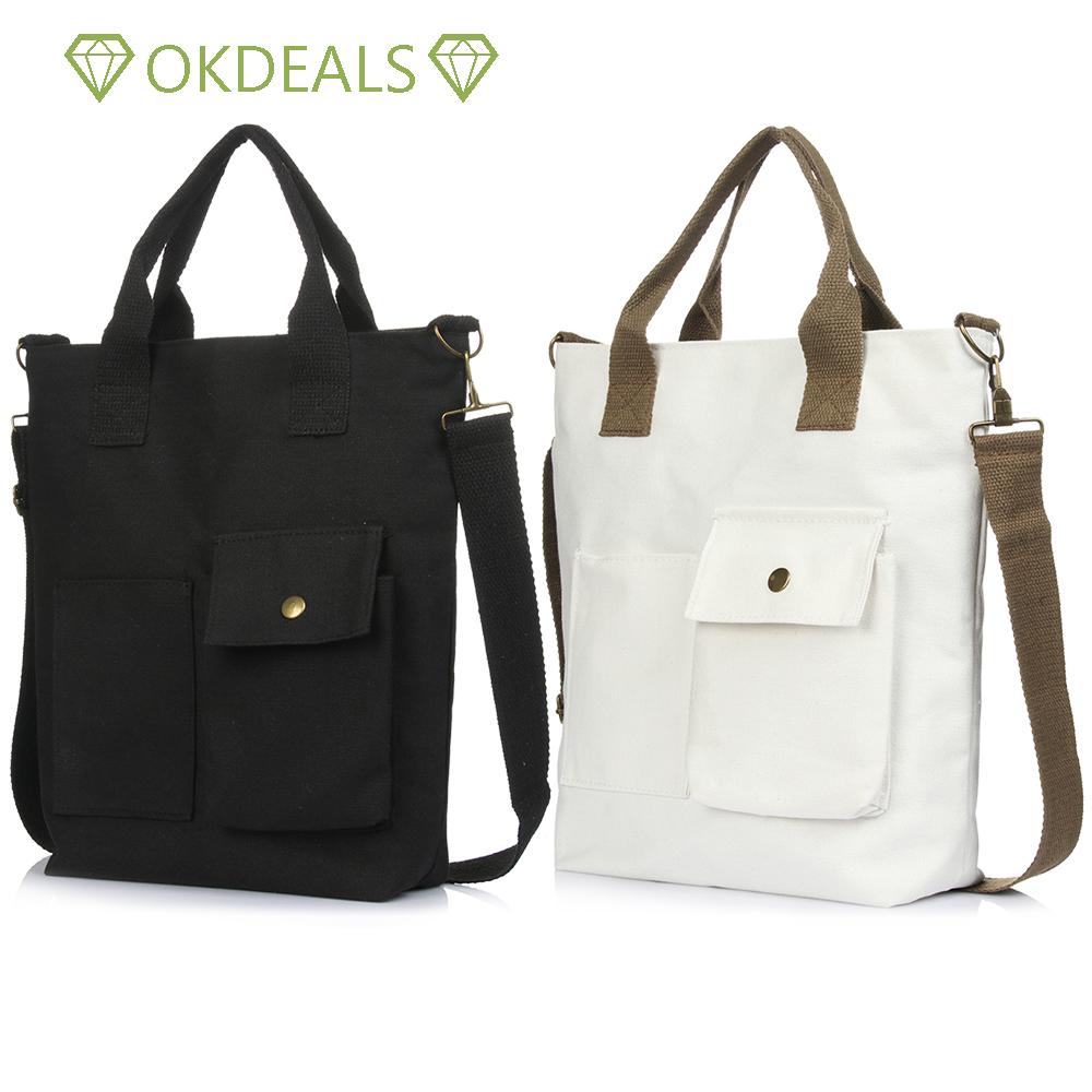 Túi vải Đeo Chéo Vai Sức Chứa Lớn Thời Trang Nhiều Màu Sắc Cho Nữ