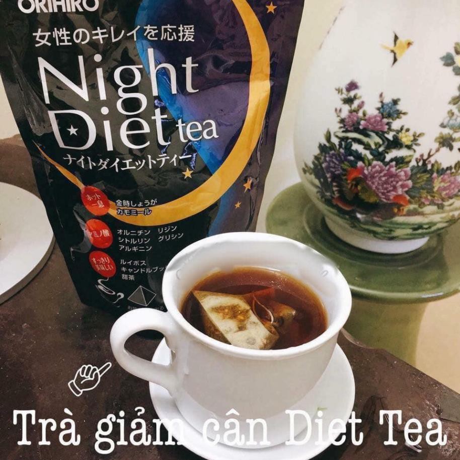 Trà Giảm Cân Night Diet tea - ORIHIRO NHẬT BẢN