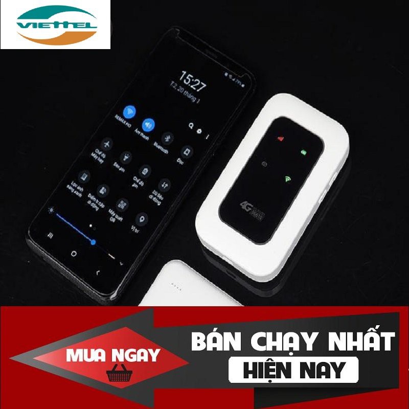 BỘ PHÁT WIFI 4G VIETTEL D6610 TỐC ĐỘ CỰC ĐỈNH 150MB Chính Hãng Thương Hiệu Viettel