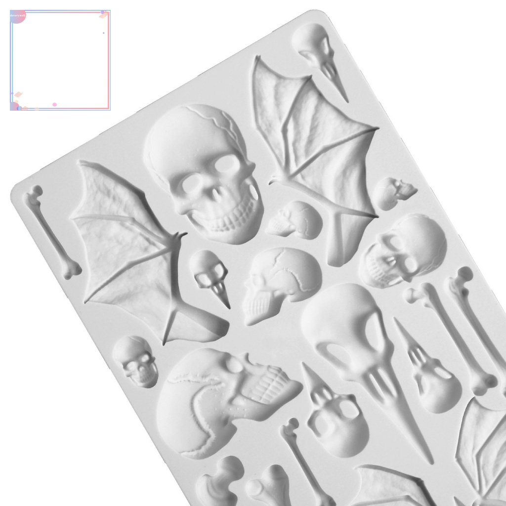 Khuôn Silicone Làm Bánh Chủ Đề Halloween Đa Năng Tiện Dụng