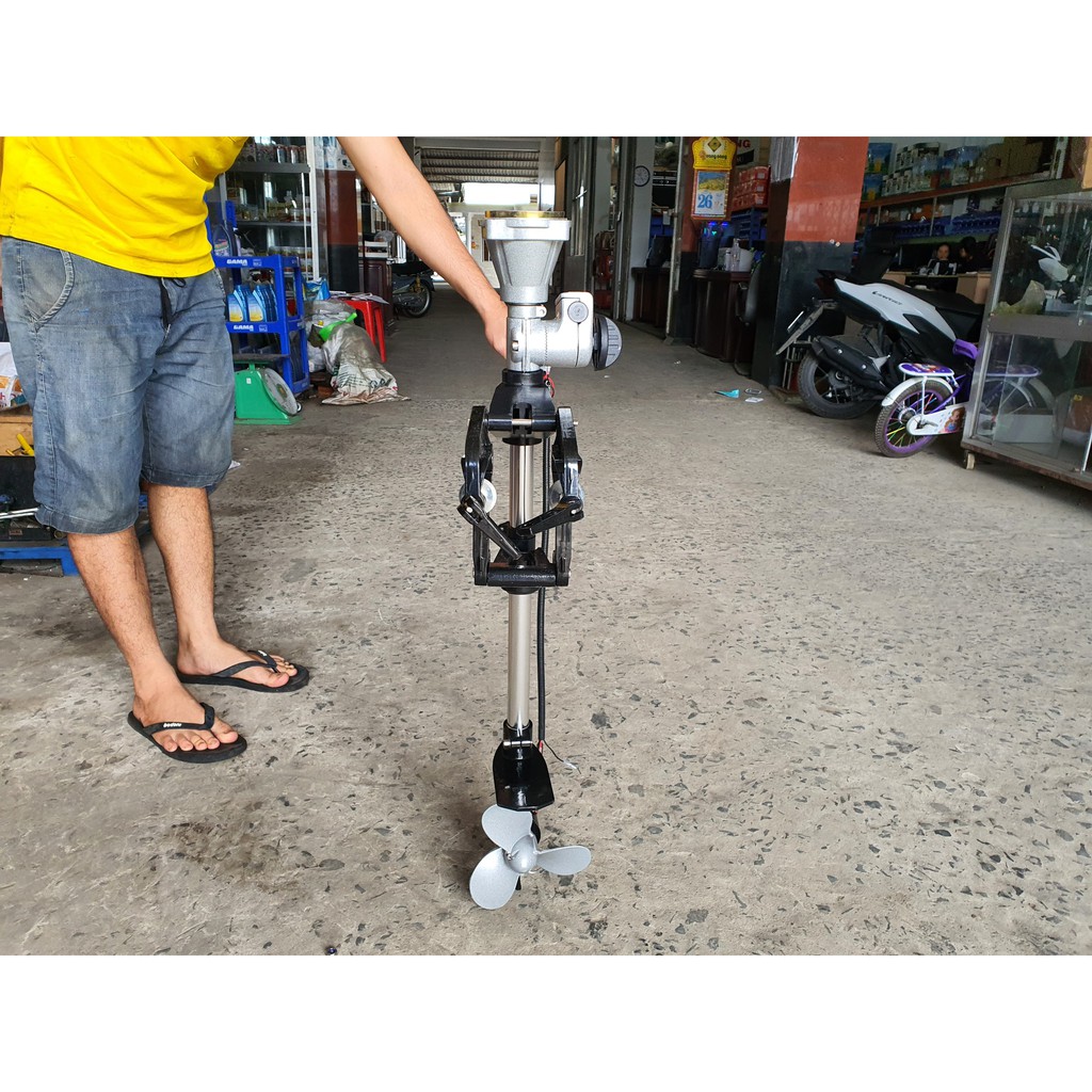 Dàn láp chân vịt thuyền hơi . Bộ chân vịt gắn và Xuồng Ghe .Dàn láp gắn Thuyền