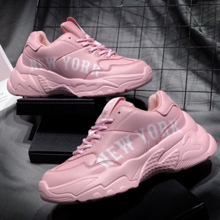 Giày thể thao mlb new york hồng