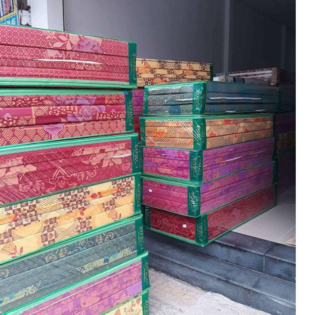 Nệm PE Gấp 3 1m4 x 2m x 10cm 2 người nằm